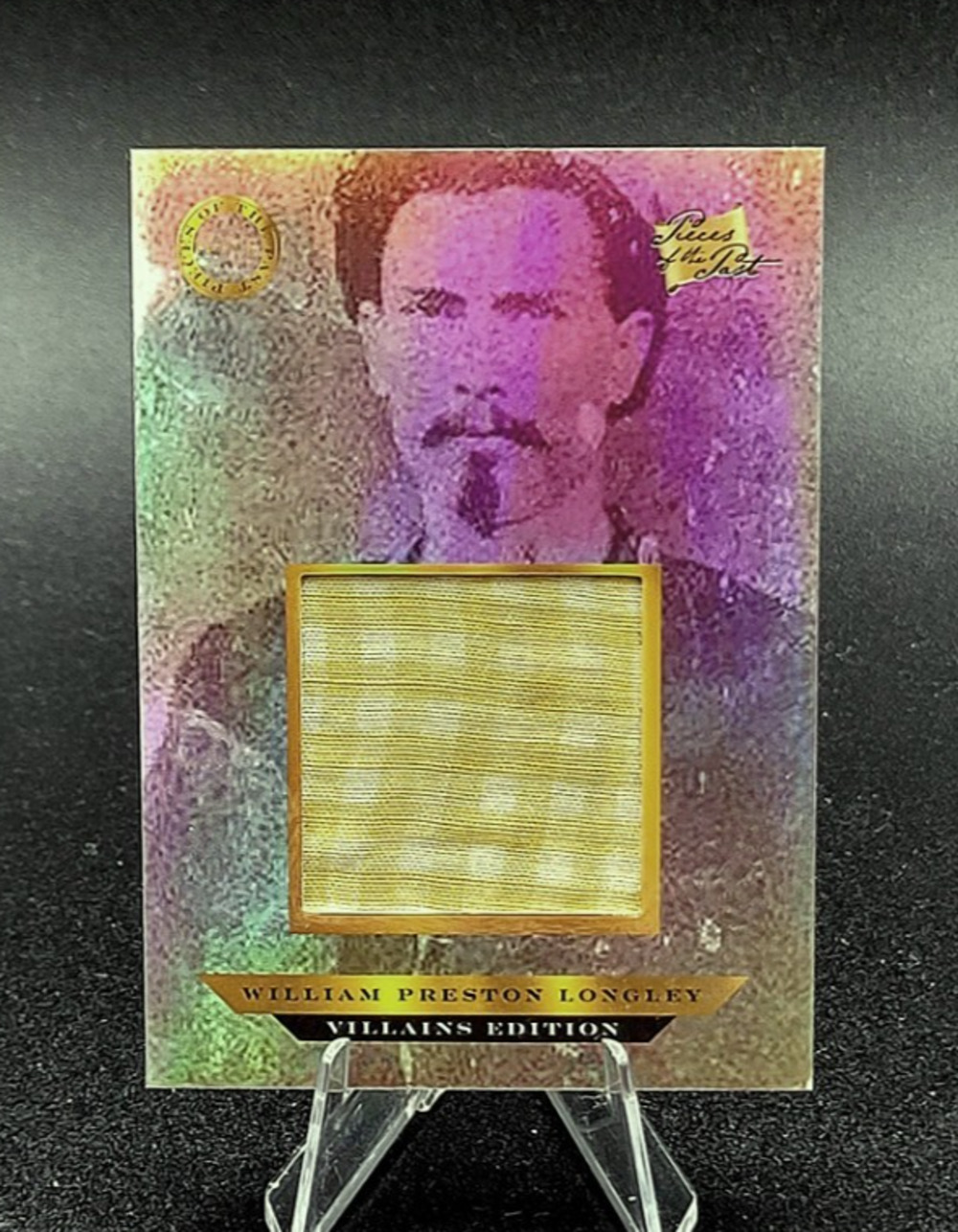 Authentic Outlaw Wild Bill Longley Clothing Relic Piece of History